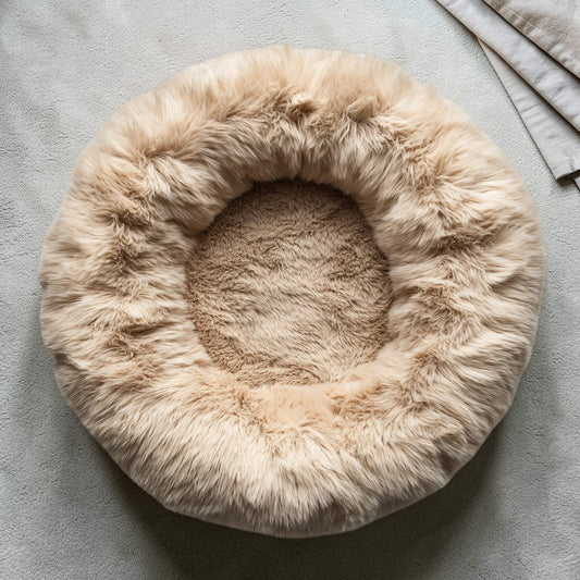 Balky Ultra-Soft Faux Fur Calming Dog Bed